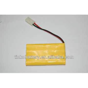 con conector ni-mh 3.6V 600mah batería recargable batería